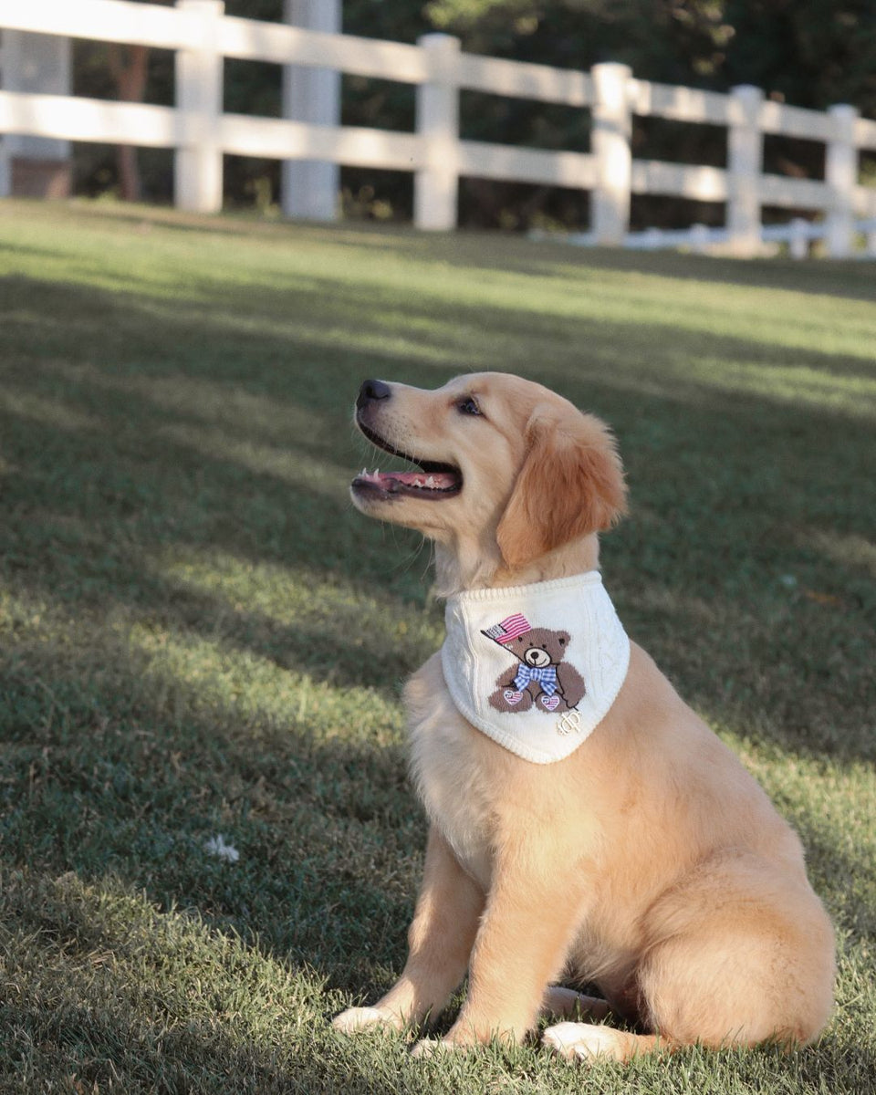 BANDANA | HEARTLAND TEDDY – The Deluxe Pup