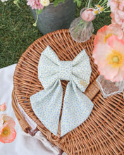 Load image into Gallery viewer, WILLOW SAILOR BOW | BABY BLUE

