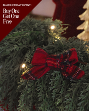 Load image into Gallery viewer, KENZIE BOW | HOLIDAY PLAID
