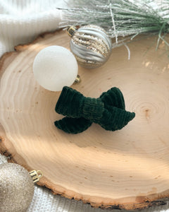 KENZIE BOW | MISTLETOE EMERALD